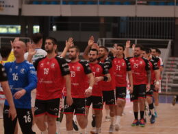 Imagen de la presentación del partido Burgos y Cisne