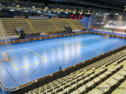 Panorámica de la Pista Central de la Ciudad Deportiva de Blanes.